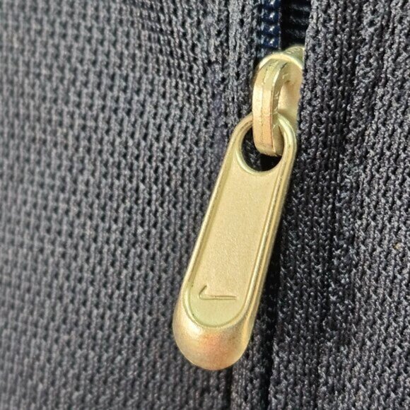 Nike Jacket Quarter Zip Long Sleeve Blue 2 Tone Active Athletic Mens Sz XXL Golf - Picture 9 of 10